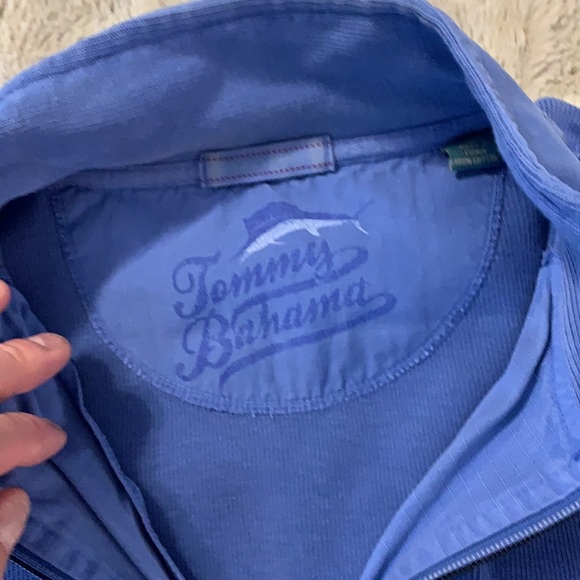 Blue Tommy Bahama Pullover - Picture 2 of 4